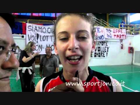 Finale Play-off: Fine gara  con Fabiana Cannata.