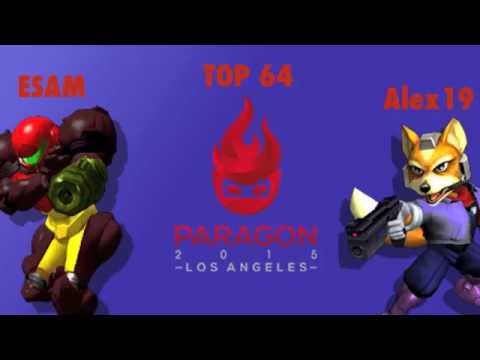 Paragon LA Melee Top 64 - PG | ESAM (Samus) Vs. Alex19 (Fox) [Phone Quality]