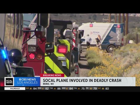 Van Nuys based pilot killed during mid-air crash at Reno air racing event