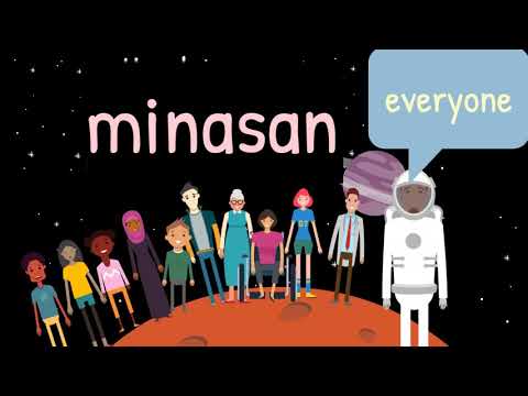 How to pronounce mina-san みなさん. It's not min-na-san