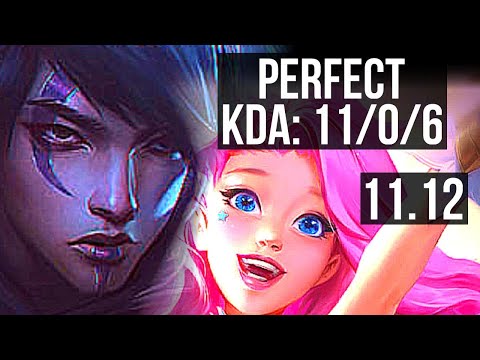 APHELIOS & Thresh vs SERAPHINE & Nautilus (ADC) | 11/0/6, Legendary | EUW Challenger | v11.12