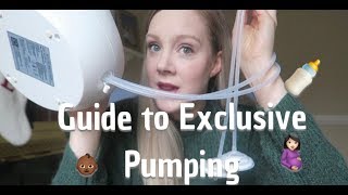 How I Pump 50 Ounces per Day || Exclusive Pumping