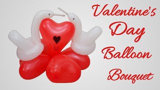 Balloon bouquet for valentine's day/ balloon decoration for valentines day/balloon bouquet