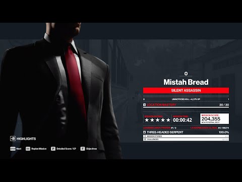 Hitman WoA - Three-Headed Serpent (Santa Fortuna) in 42s SA/SO Speedrun