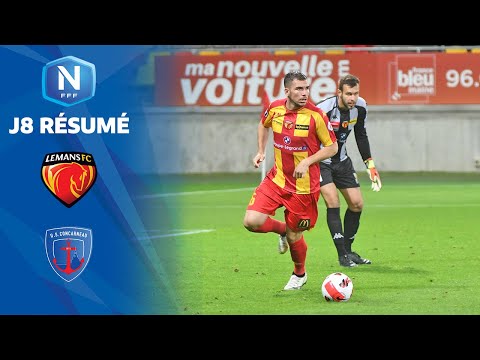 J8 | Le Mans FC – US Concarneau (1-1), le résumé | National FFF 2021-2022