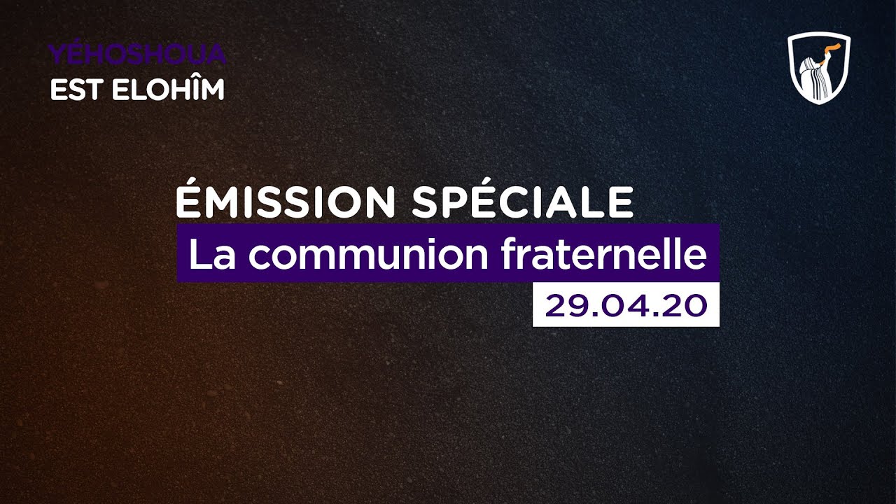 Thumbnail of video: La communion fraternelle
