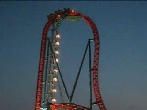 Fahrenheit  97° drop Roller coaster