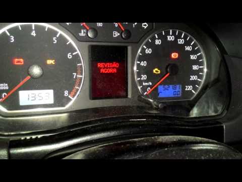 Reset luz de revisão VW polo