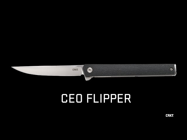سكين CRKT CEO فضي
