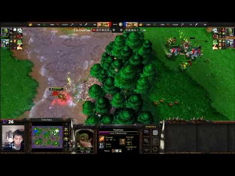 Lin Guagua (Orc) vs Lyn (Orc) - WarCraft 3 - Recommended - WC2774