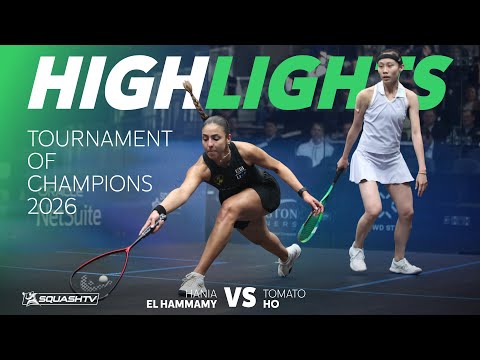 🇪🇬 El Hammamy v Ho 🇭🇰 | Tournament of Champions 2026 | ROUND 1 HIGHLIGHTS