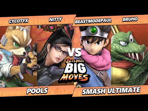 LMBM 2023 - Cycotyx & Nitty Vs. BeastModePaul & Bruho - SSBU Ultimate Tournament