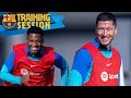 LEWY, ANSU,  ERIC AND BALDE RETURNS TO TRAINING: HUGS, GYM AND INTENSE WORKOUT ??