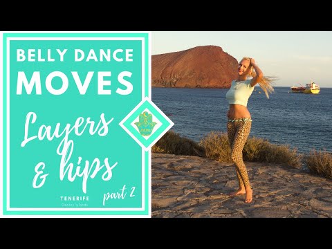Belly Dance Tutorial - Layers in Belly Dance part 2 Hips - Best Belly Dance Workout