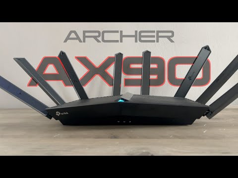 Maršrutizatorius WRL ROUTER 6600MBPS 1000MTRI BAND ARCHER GX90 TP-LINK