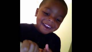 My 2 year old brother singing the shepherd song