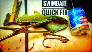 SWIMBAIT REPAIR - - CAST to KILL