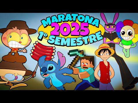 MONGO E DRONGO MARATONA 20252 1° Semestre | 2 horas de Desenho Animado