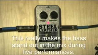 Video thumbnail for Electro Harmonix Steel Leather Bass Expander Effects Pedal by Gear4music Guitars