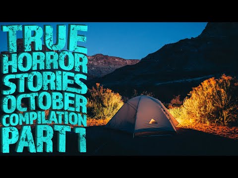 Nearly 4 Hours of True Horror Stories - October Compilation - Part 1 - Black Screen