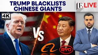 US Targets China's Alibaba, BYD, & Baidu As Trump Escalates Tech War | Firstpost Live | 4K