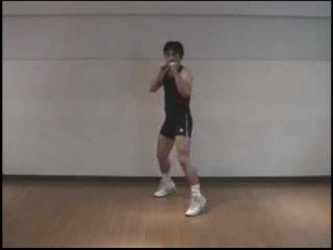 格闘技系エクササイズ　フットワーク　リズム　rhythm-2