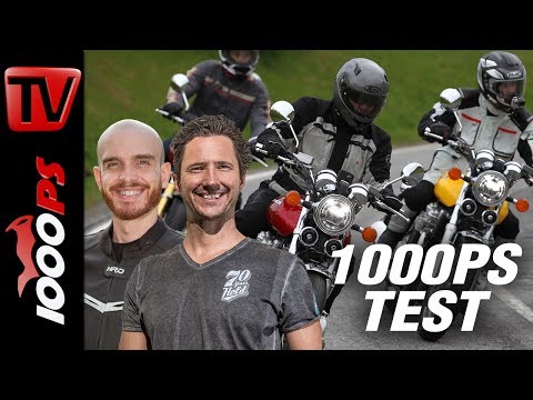 1000PS Test - Honda CB1100 EX und CB1100 RS 2017 im Test - Genuss im Spessart.