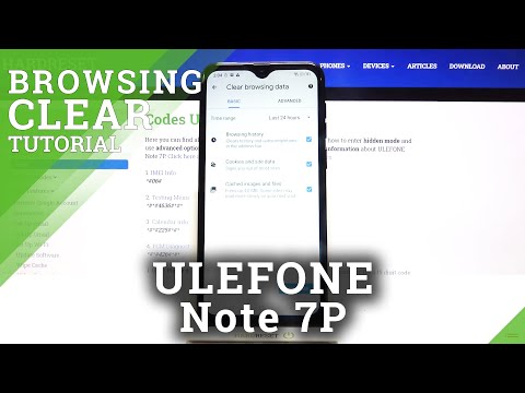 How to Clear Browsing Data in ULEFONE Note 7P – Delete History & Cookies