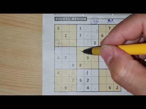 Daily Sudoku practice continues. (#5007) Medium Sudoku. 08-13-2022