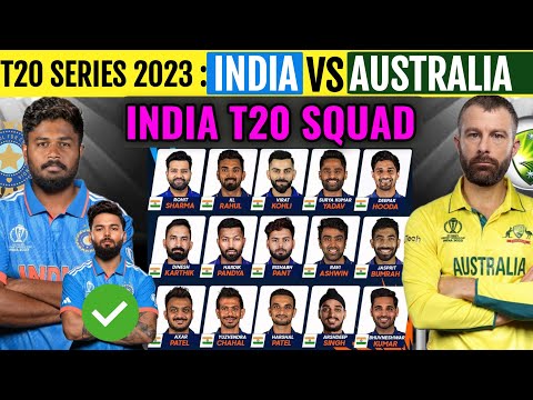India vs Australia T20 Series 2023 | Schedule and Team India Full Squad | India T20 Squad for AUS