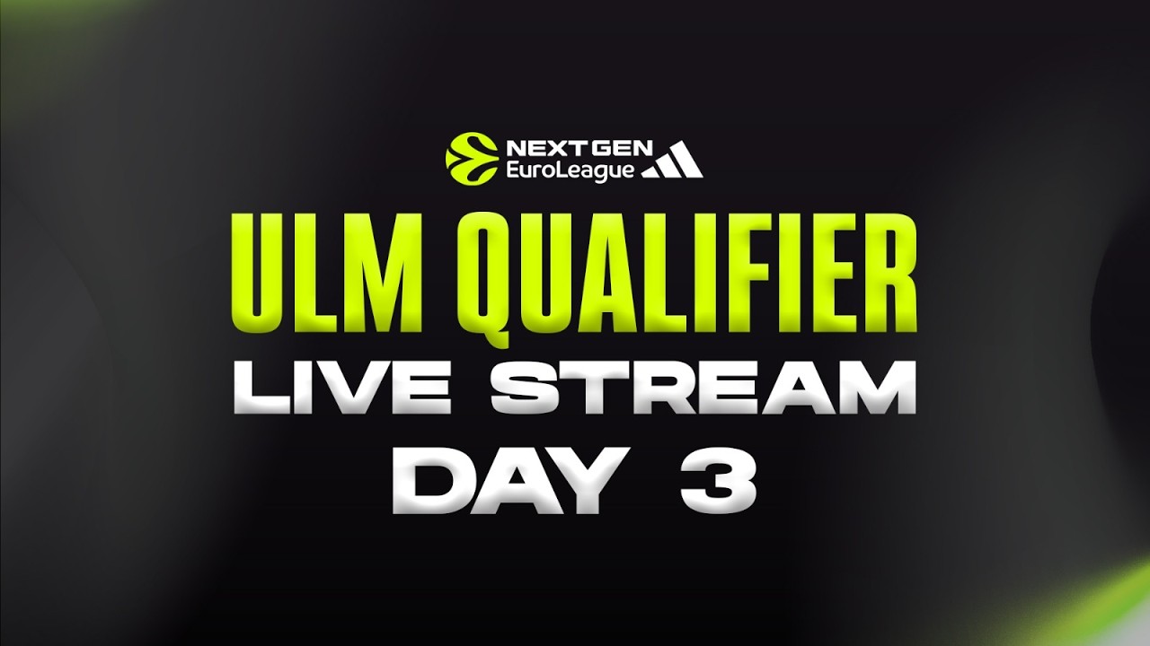 Watch the Adidas NextGen Ulm 2026 final live at 18:00 CET: U18 Cedevita Olimpija vs. U18 Mega