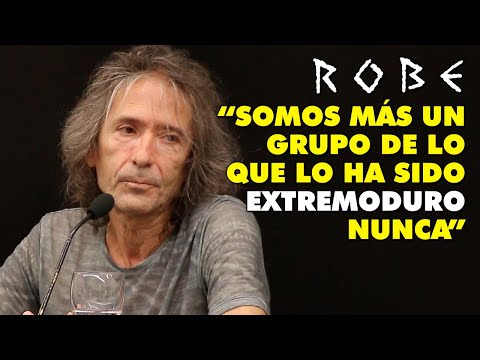 Robe: "Somos más un grupo de lo que lo ha sido Extremoduro nunca"