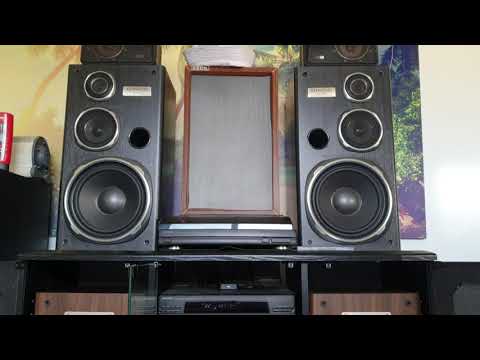 MY KENWOOD HIFI STACK A65, GE-850, DP950, T85 WITH ADITIONAL SONY APM 22ES SPEAKERS