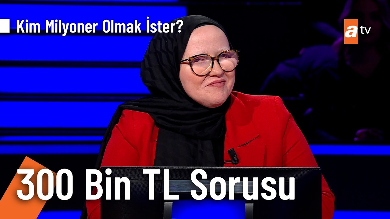 Eda Kılavuz 300 bin TL değerindeki soruya ne cevap verdi? - Kim Milyoner Olmak İster? 1226. Bölüm
