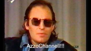 Vasco Rossi 1987 intervista + intervista steve Rogers Band.SMBA