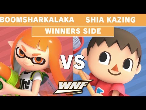 WNF 4.10 - BoomSharkaLaka (Inkling) vs tHB | Shia Kazing (Villager) - Smash Ultimate