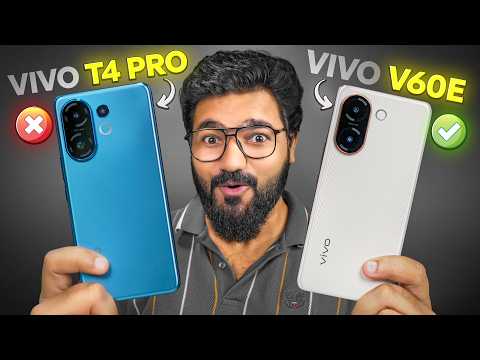 2 vivo Phone Test || vivo V60e vs vivo T4 Pro