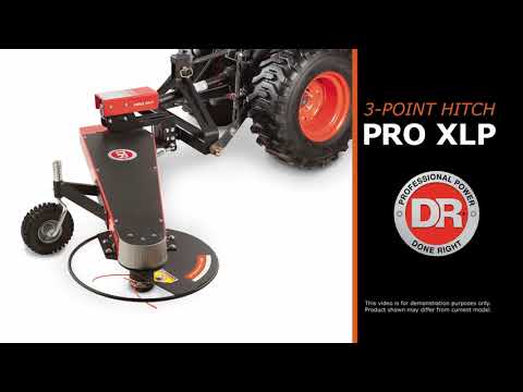 DR Power Equipment DR 3-Point Hitch Trimmer Mower in Cedar Bluff, Virginia - Video 1