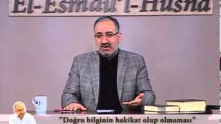 SoruCevap - Doğru bilginin hakikat olup olmaması / Mustafa İslamoğlu