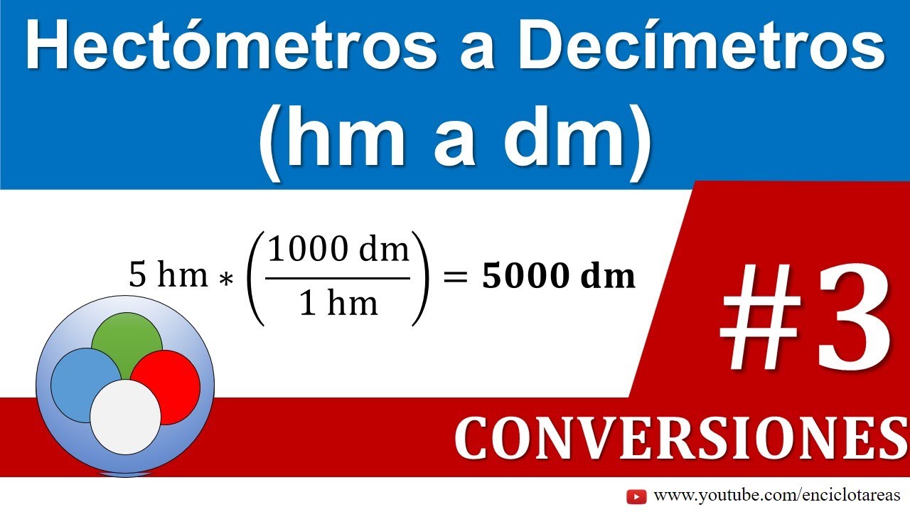 Hectómetros a Decímetros (hm a dm) - Parte 3