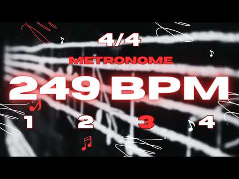 249 BPM - 4/4 Metronome