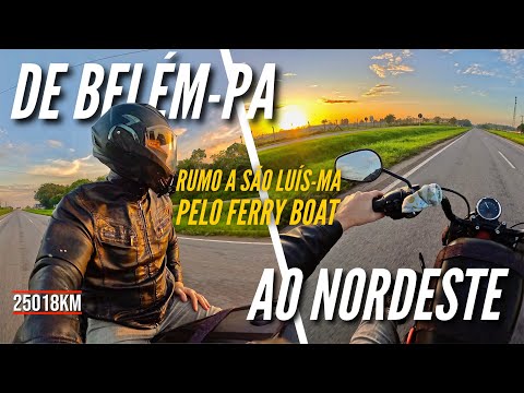 Viagem de Moto ao Nordeste | Belém-PA à Divisa do Maranhão (Rota do Ferry Boat São Luís) | S10.Ep02