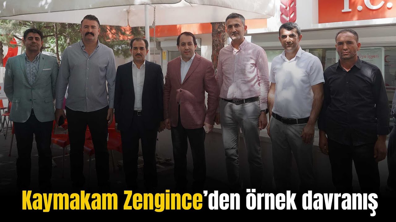 Bismil’de kan bağışında bulunan Kaymakam Zengince, duyarlılık çağrısı yaptı - Bismil Haber