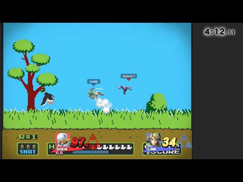 Laf. Sm4sh Bi-Weekly 2 - Astro (Sheik) vs. Lonk (Link)