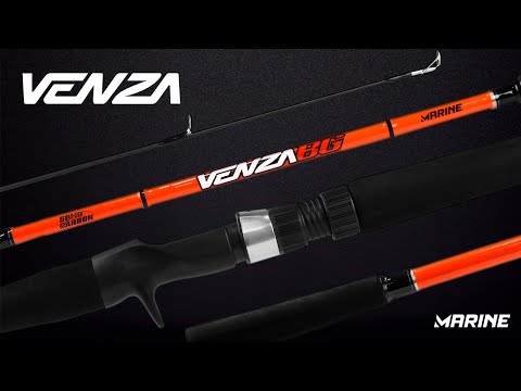 Vídeo Vara Marine Sports Venza BG VNZ-C702H 20 - 50Lb 7`0 (2,13m) - Carretilha