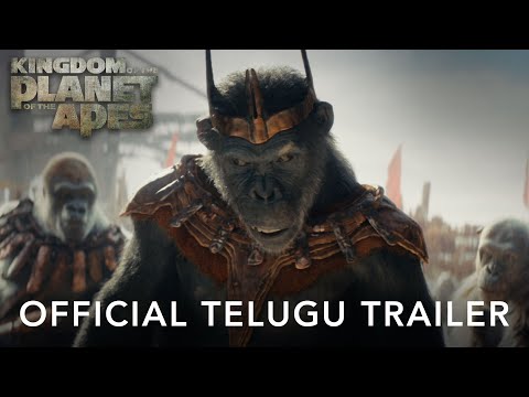 Kingdom of the Planet of the Apes | Official Telugu Trailer | In Cinemas May 2024 Teluguvoice