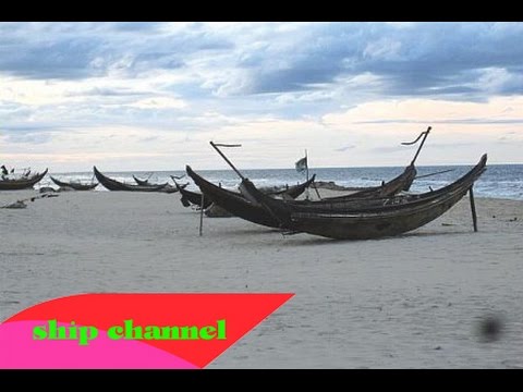 Sea views a trip in a fishing village Vietnam | ship channel |