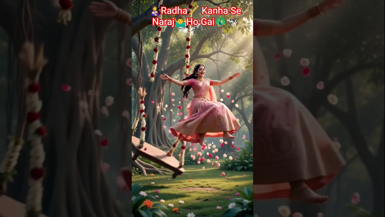 👩‍🍼Radha 🪈Kanha Se Naraj🤷‍♂️Ho Gai🦚🐄 #sorts #Bhaki #sort #sortfeed #radhakrishna