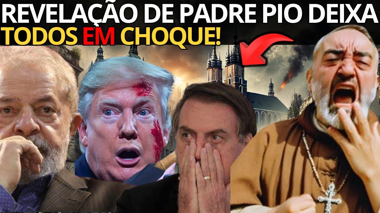 TERRÍVEL! URGENTE PREVISÃO DE PADRE PIO PARA O NATAL NO BRASIL!