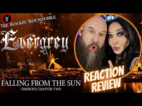 GEN-X Metal Couple REACTS and REVIEWS - EVERGREY - Falling From The Sun (Official Video)
